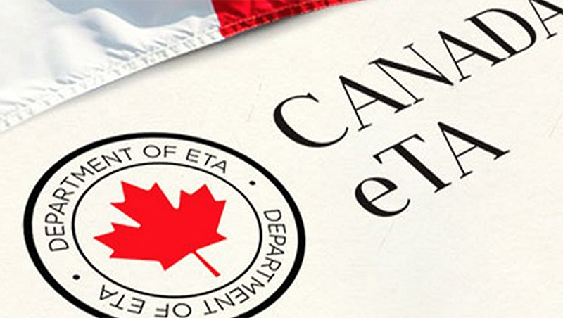 Emissão da Autorização Eletrônica de Viagem (eTA) para o Canadá 
