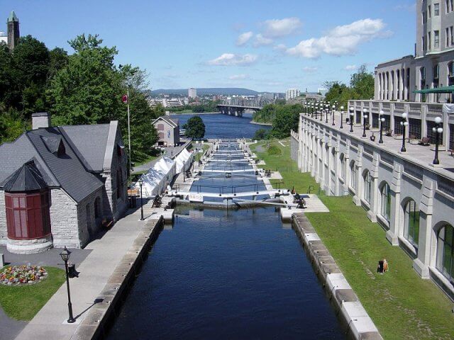 Canal Rideau em Ottawa