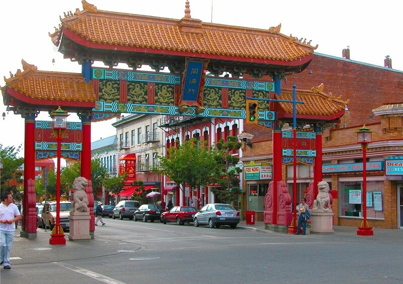 Chinatown em Victoria