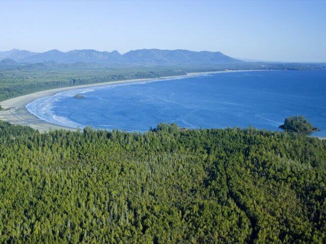 Parque Nacional Pacific Rim no Canadá