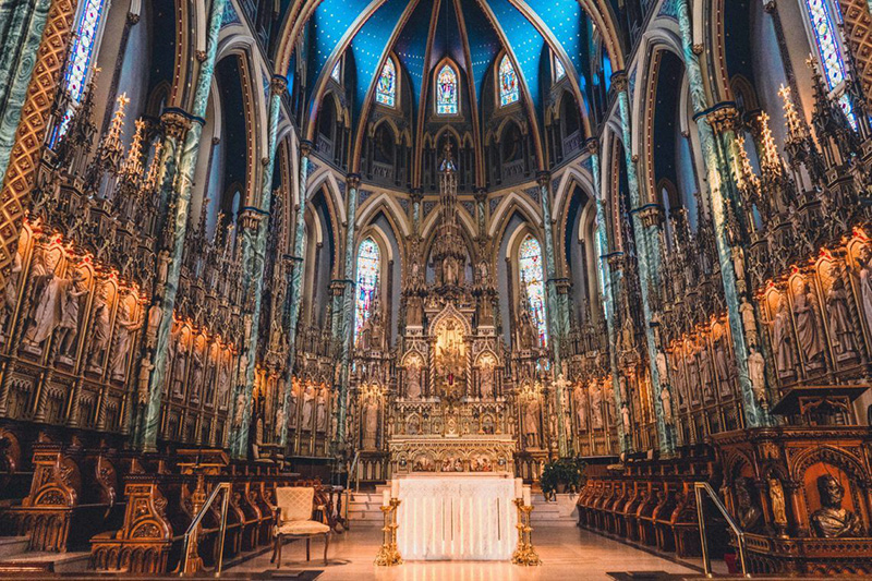 Catedral de Notre-Dame em Ottawa