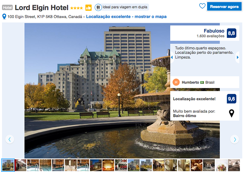 Hotel Lord Elgin em Ottawa