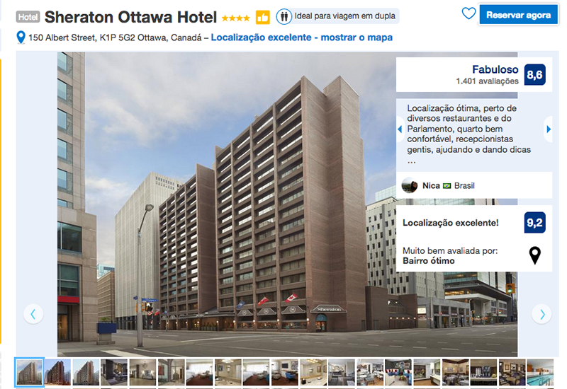 Hotel Sheraton em Ottawa