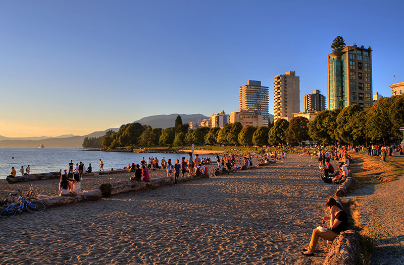 Sunset Beach em Vancouver Intro