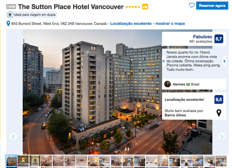 The Sutton Place Hotel em Vancouver