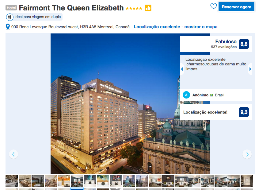 Hotel Fairmont The Queen Elizabeth em Montreal
