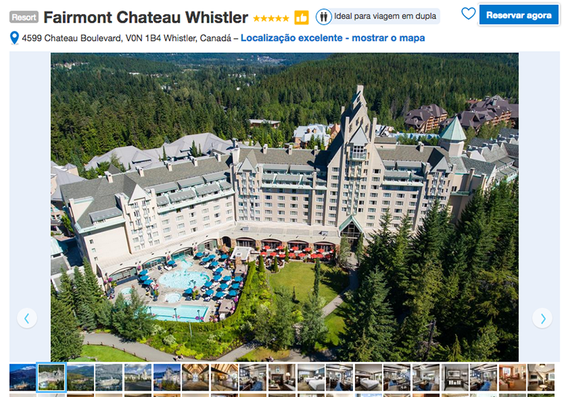 Hotel Fairmont Chateau em Whistler
