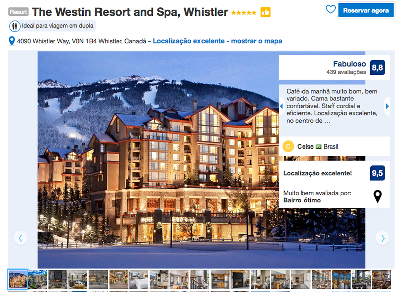 Hotel The Westin Resort and Spa em Whistler