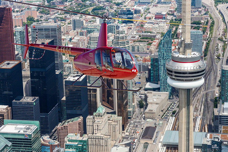 Excursão de Helicóptero em Toronto