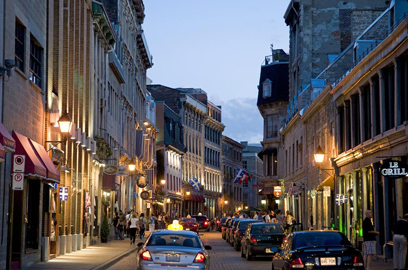 Ruas de Old Montreal