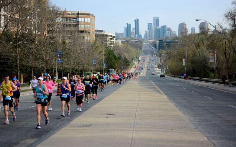 Maratona em Toronto no Canadá