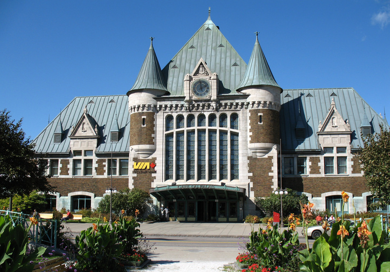 Gare du Palais em Quebec