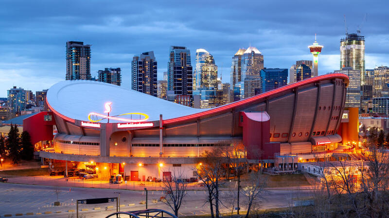 Pengrowth Saddledome em Calgary