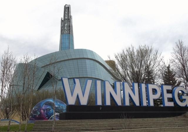 Cidade de Winnipeg no Canadá