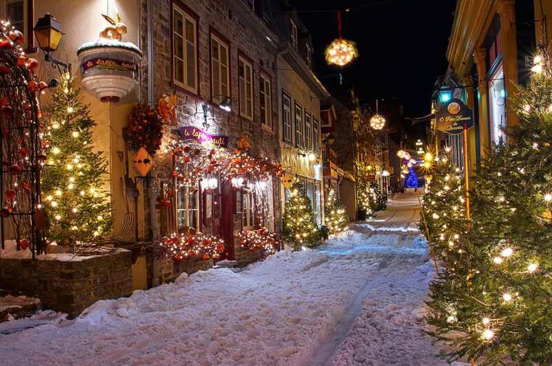 Old Quebec no Natal