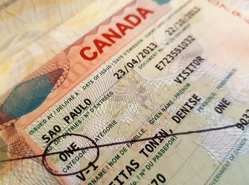 Obrigatoriedade do visto para o Canadá 