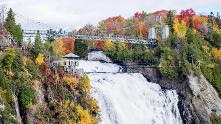 Cataratas de Montmorency em Quebec