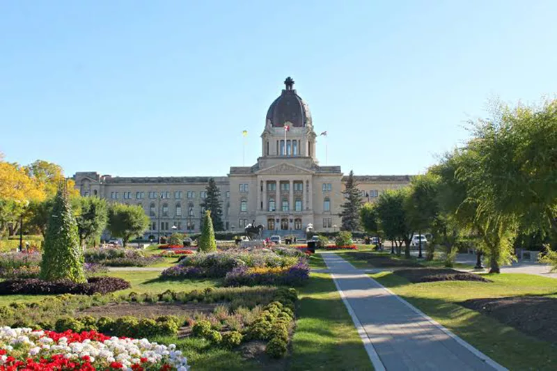 Região de Wascana Centre em Regina