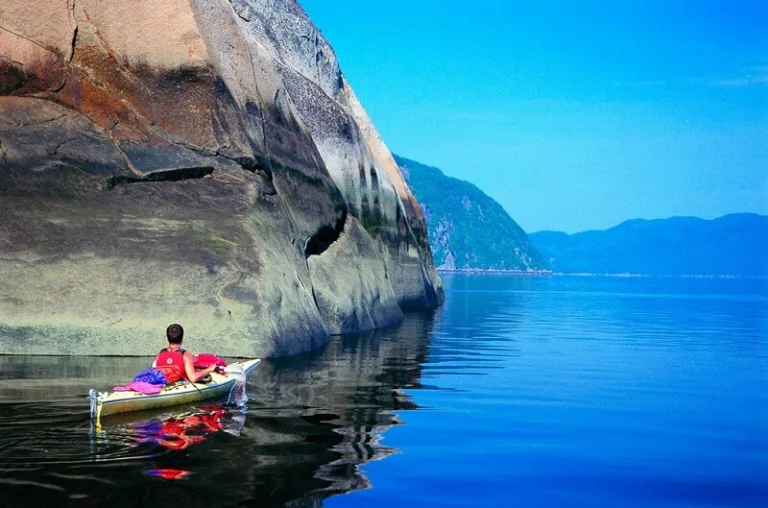 Parque Nacional Fjord-Du-Saguenay no Canadá