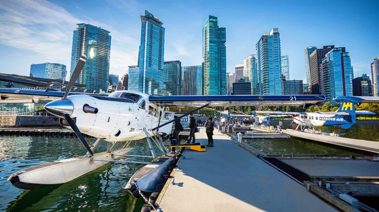 Voo de hidroavião em Vancouver